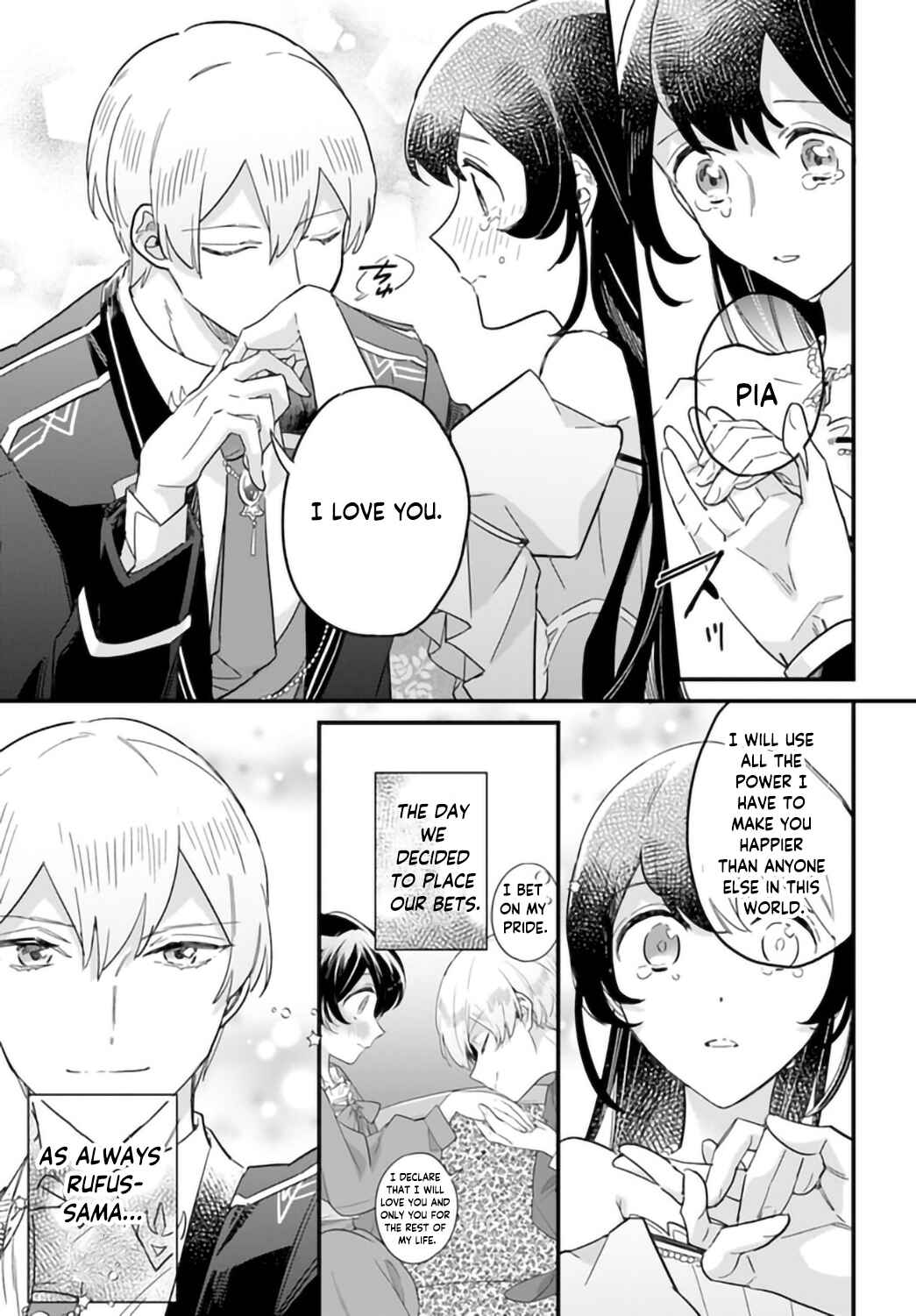 Page 28 Chapter 19 Yowaki MAX Reijou nanoni, Ratsuwan Konyakusha-sama no Kake ni Notte Shimatta
