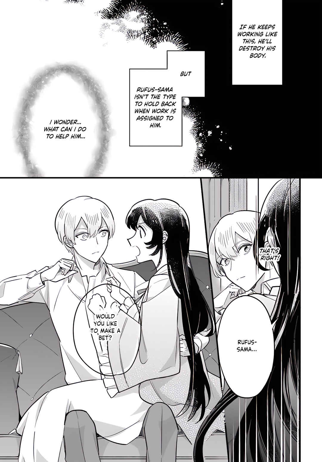 Page 30 Chapter 21 Yowaki MAX Reijou nanoni, Ratsuwan Konyakusha-sama no Kake ni Notte Shimatta