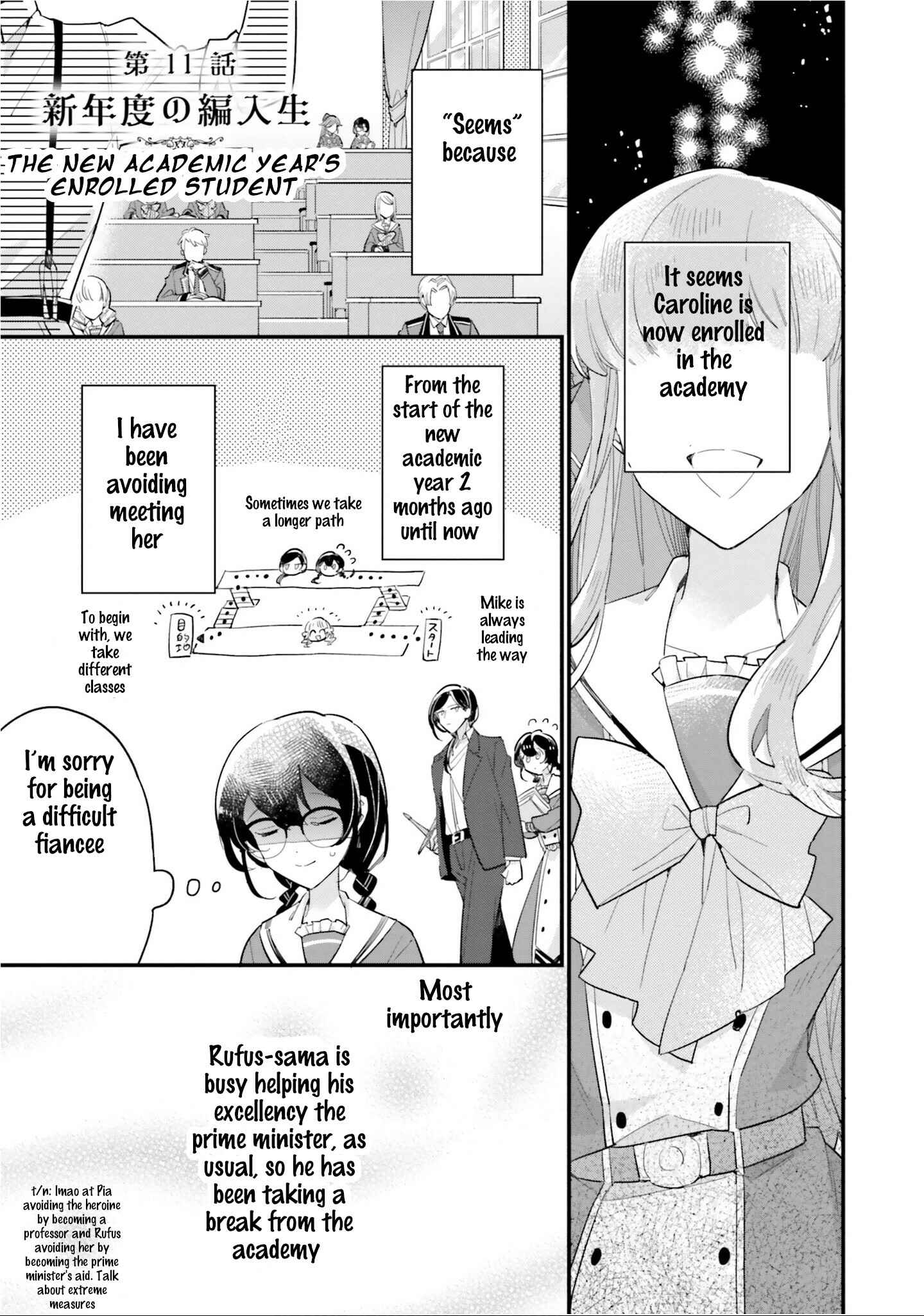 Page 1 Chapter 11 Yowaki MAX Reijou nanoni, Ratsuwan Konyakusha-sama no Kake ni Notte Shimatta