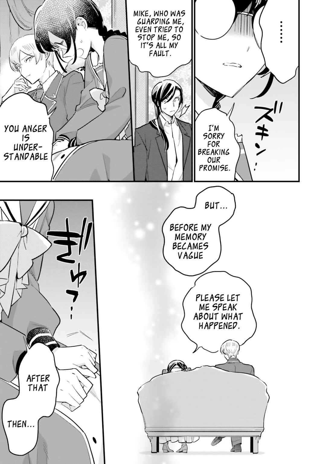 Page 4 Chapter 17 Yowaki MAX Reijou nanoni, Ratsuwan Konyakusha-sama no Kake ni Notte Shimatta