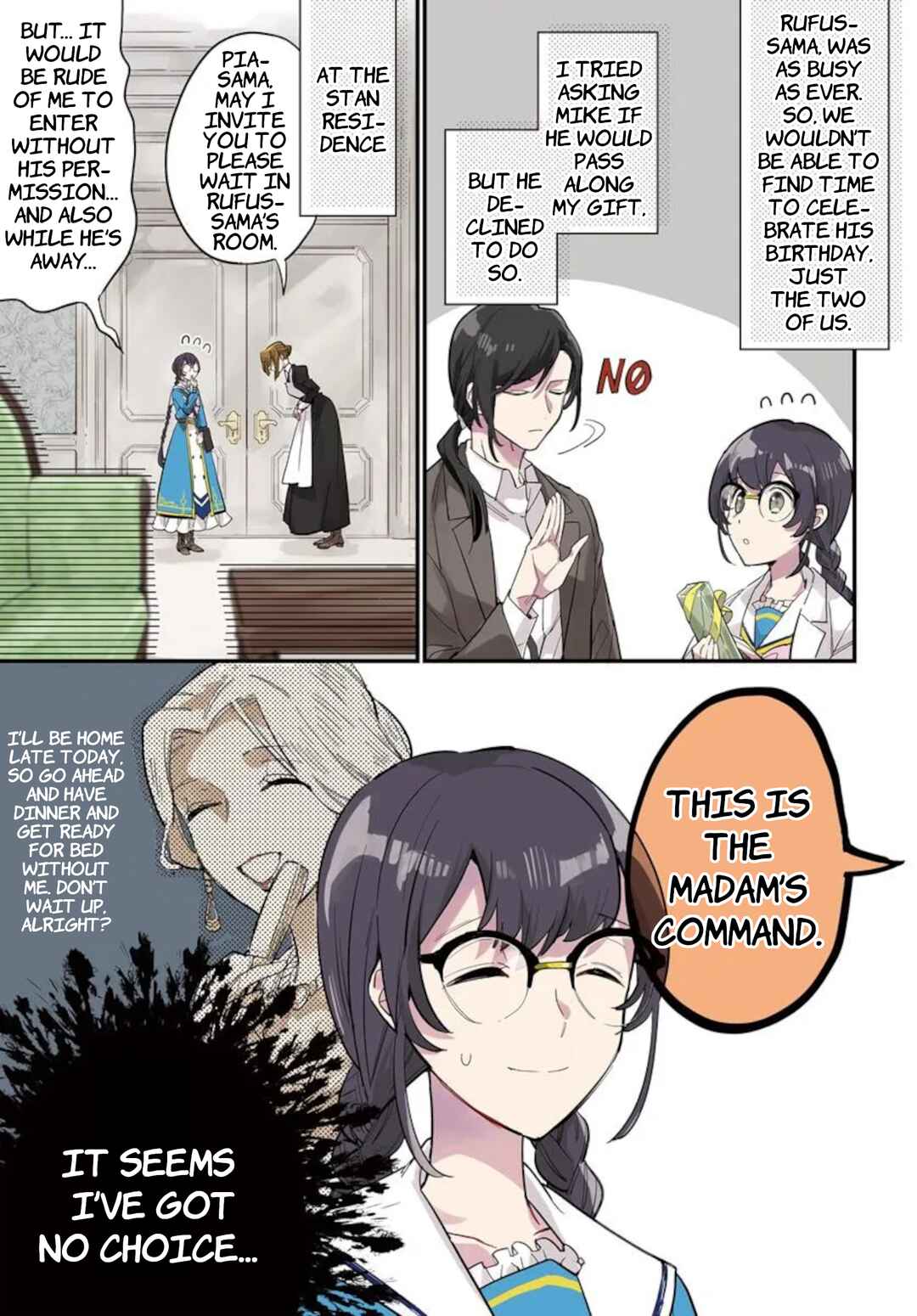 Page 1 Chapter 23.1 Yowaki MAX Reijou nanoni, Ratsuwan Konyakusha-sama no Kake ni Notte Shimatta