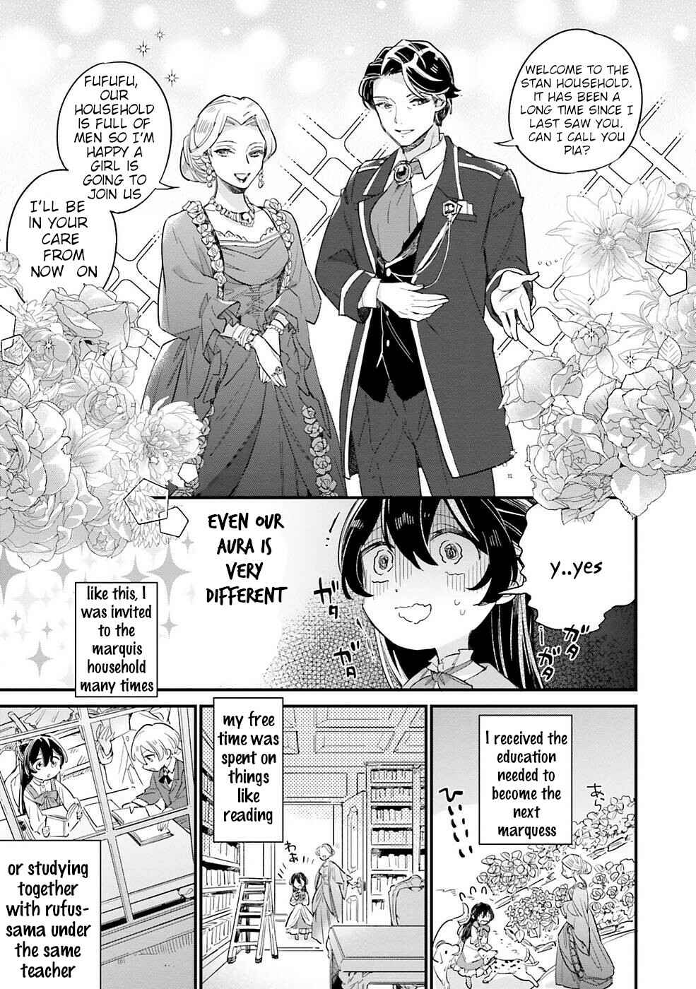 Page 6 Chapter 2.3 Yowaki MAX Reijou nanoni, Ratsuwan Konyakusha-sama no Kake ni Notte Shimatta