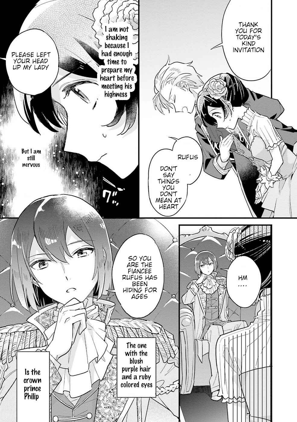 Page 17 Chapter 5 Yowaki MAX Reijou nanoni, Ratsuwan Konyakusha-sama no Kake ni Notte Shimatta