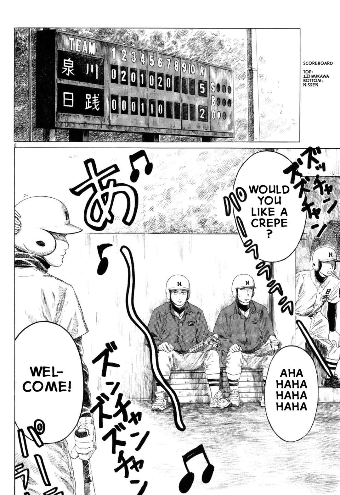 Page 8 Chapter 58 Koukou Kyuji Zawa-san