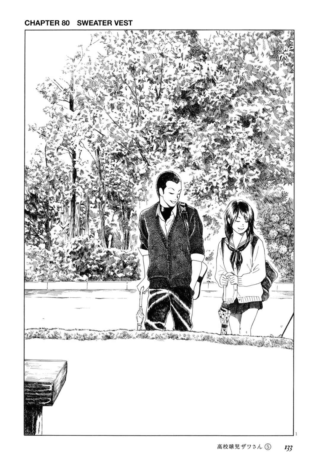 Page 1 Chapter 80 Koukou Kyuji Zawa-san