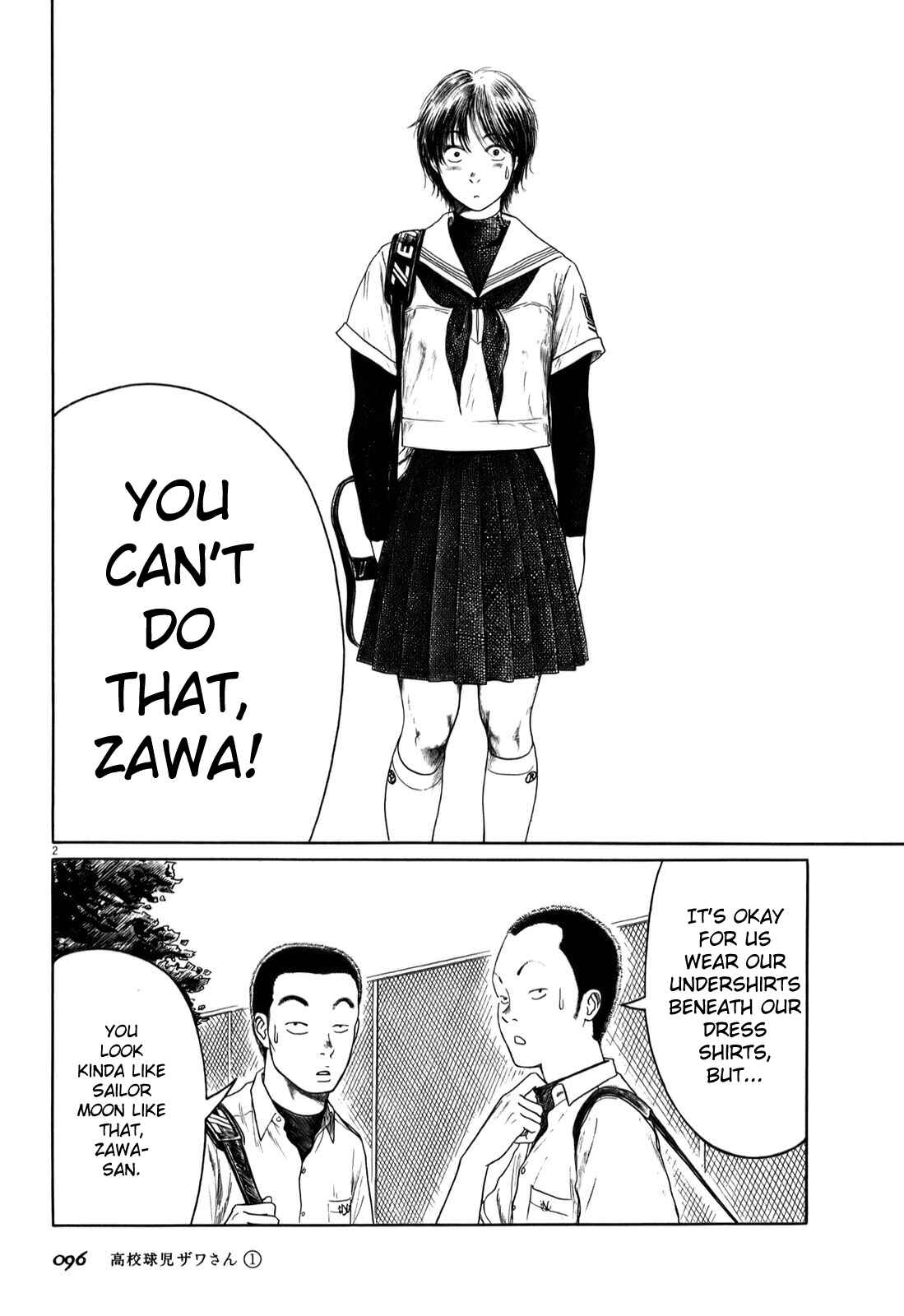 Page 2 Chapter 10 Koukou Kyuji Zawa-san