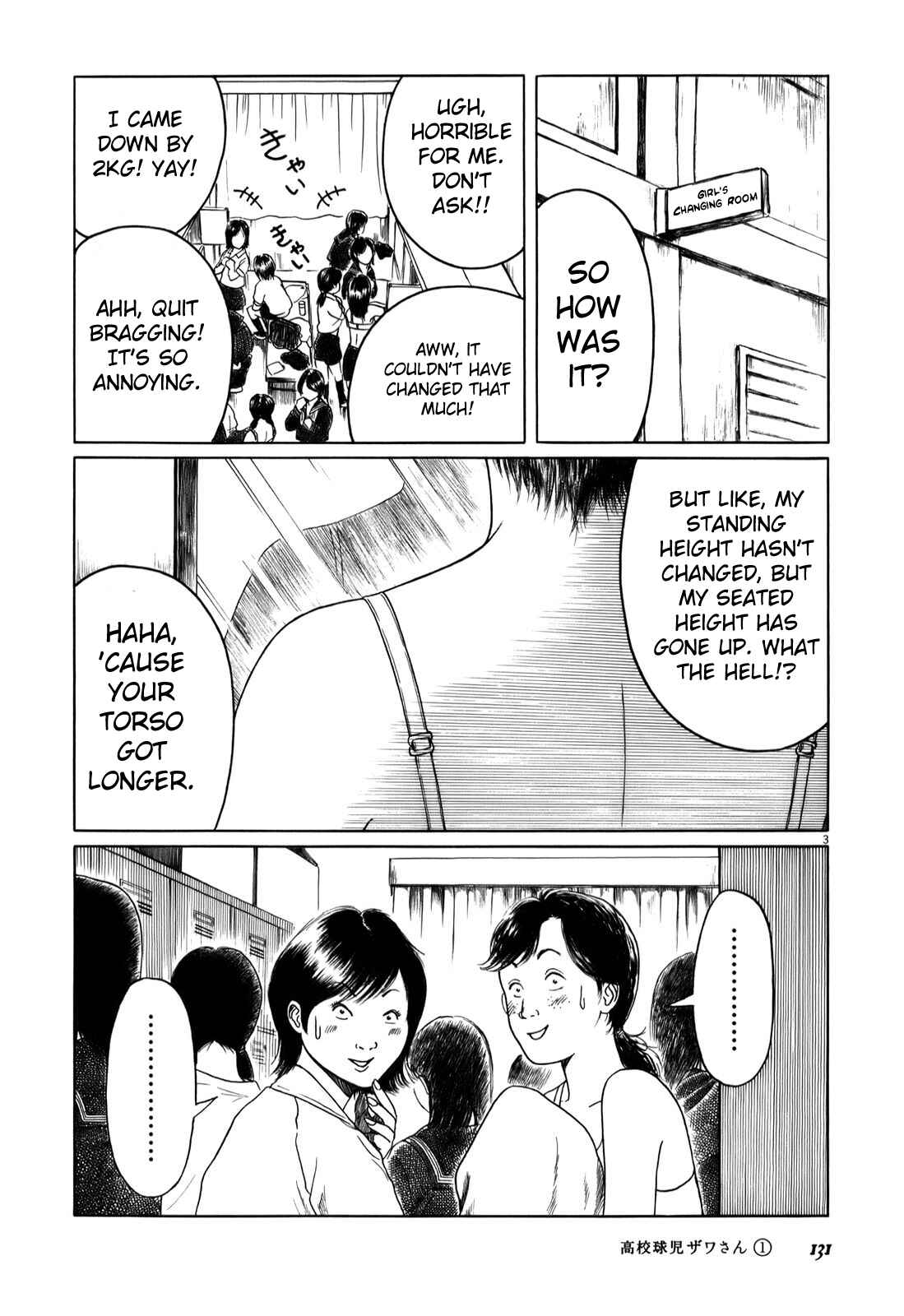Page 3 Chapter 14 Koukou Kyuji Zawa-san