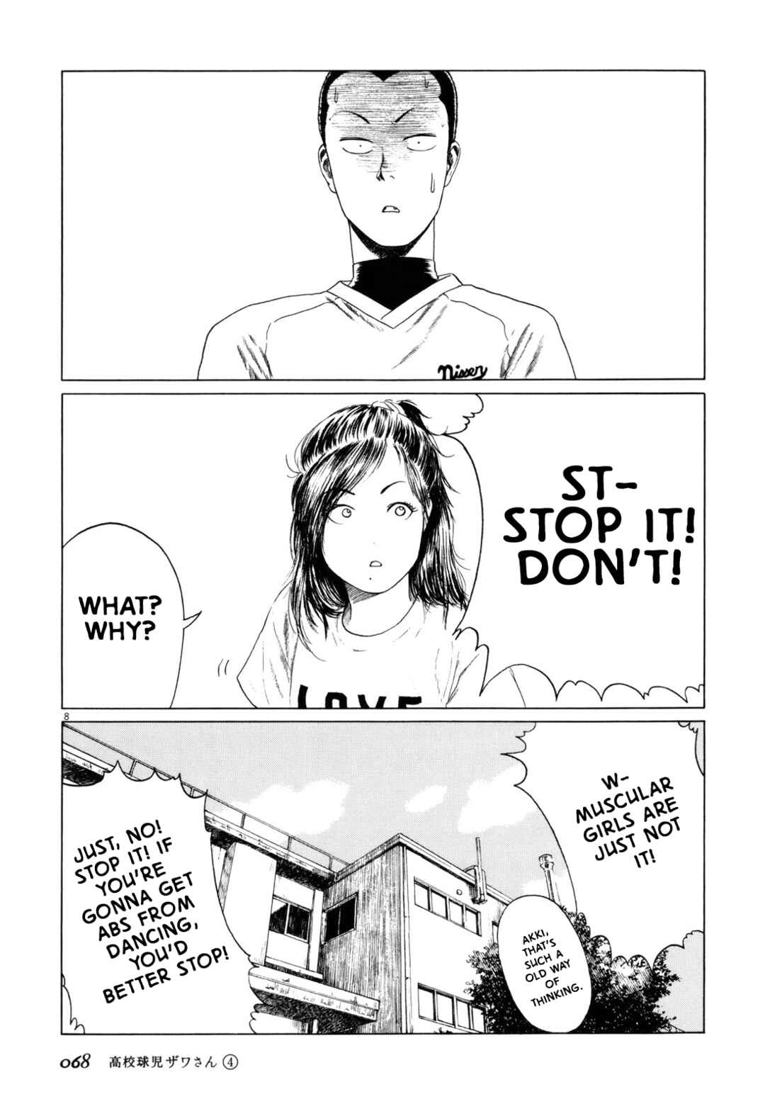 Page 8 Chapter 55 Koukou Kyuji Zawa-san