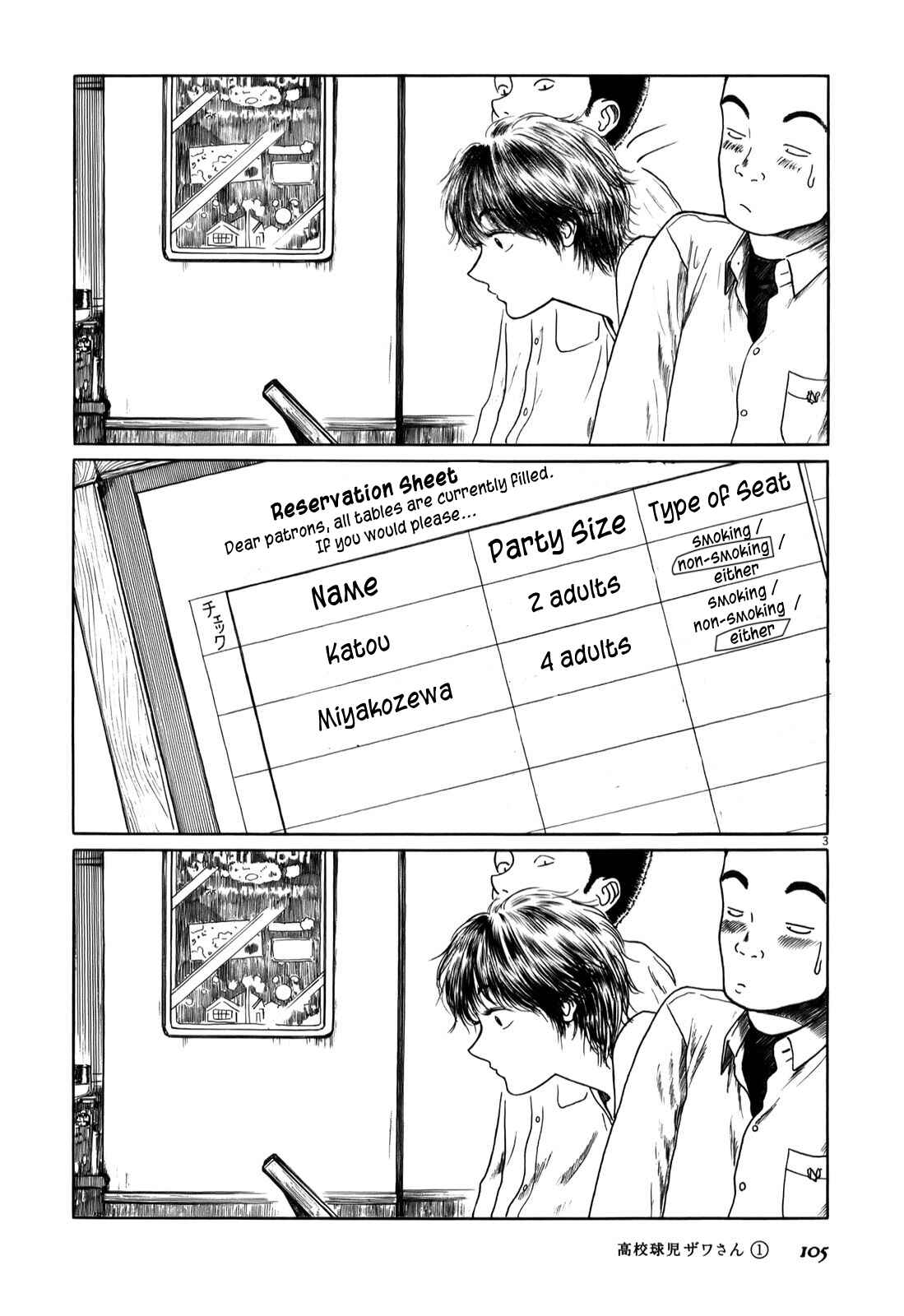 Page 3 Chapter 11 Koukou Kyuji Zawa-san