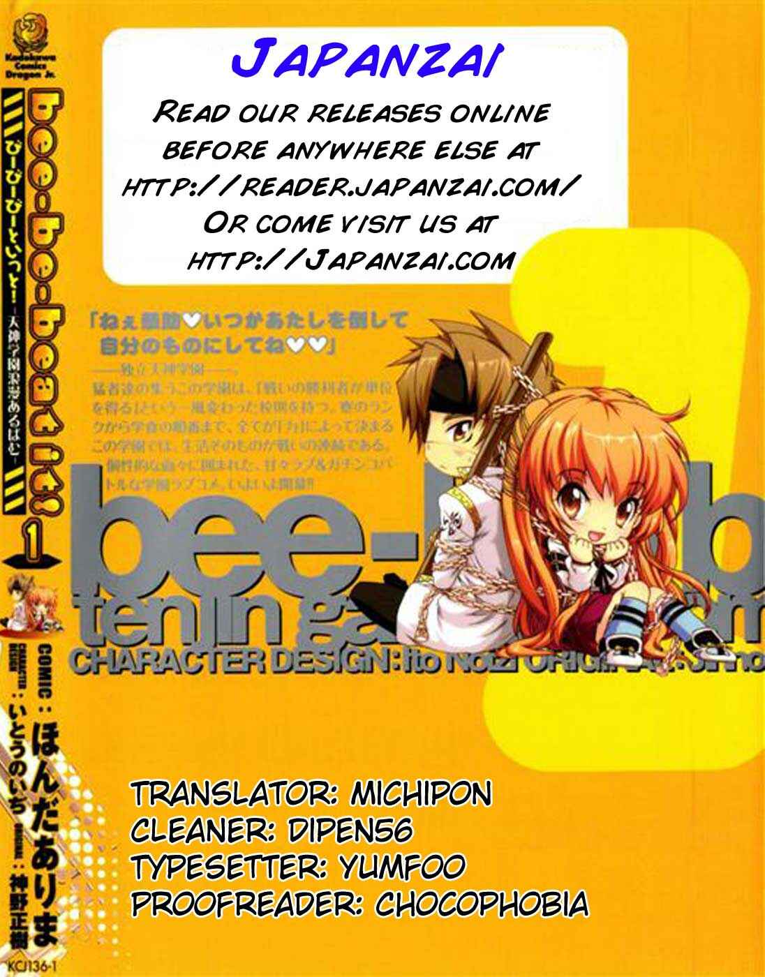 Page 1 Chapter 4 Bee-Be-Beat It!
