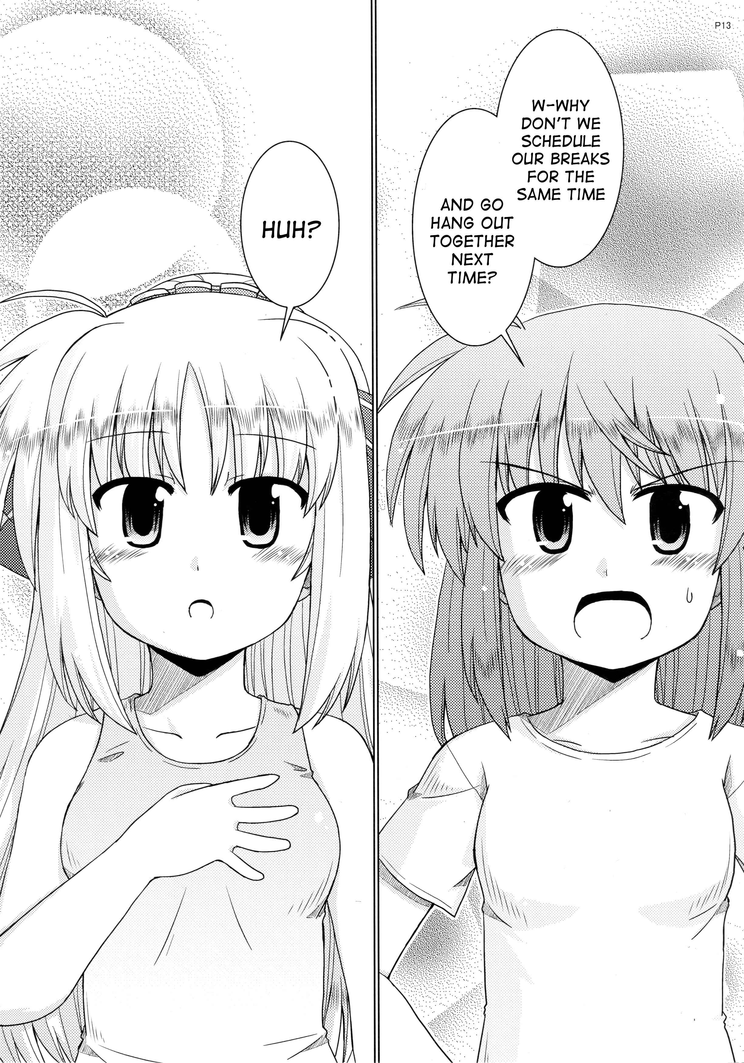 Page 12 Chapter Unknown_8678 Mahou Shoujo Lyrical Nanoha - Taisetsu na Koto (Doujinshi)