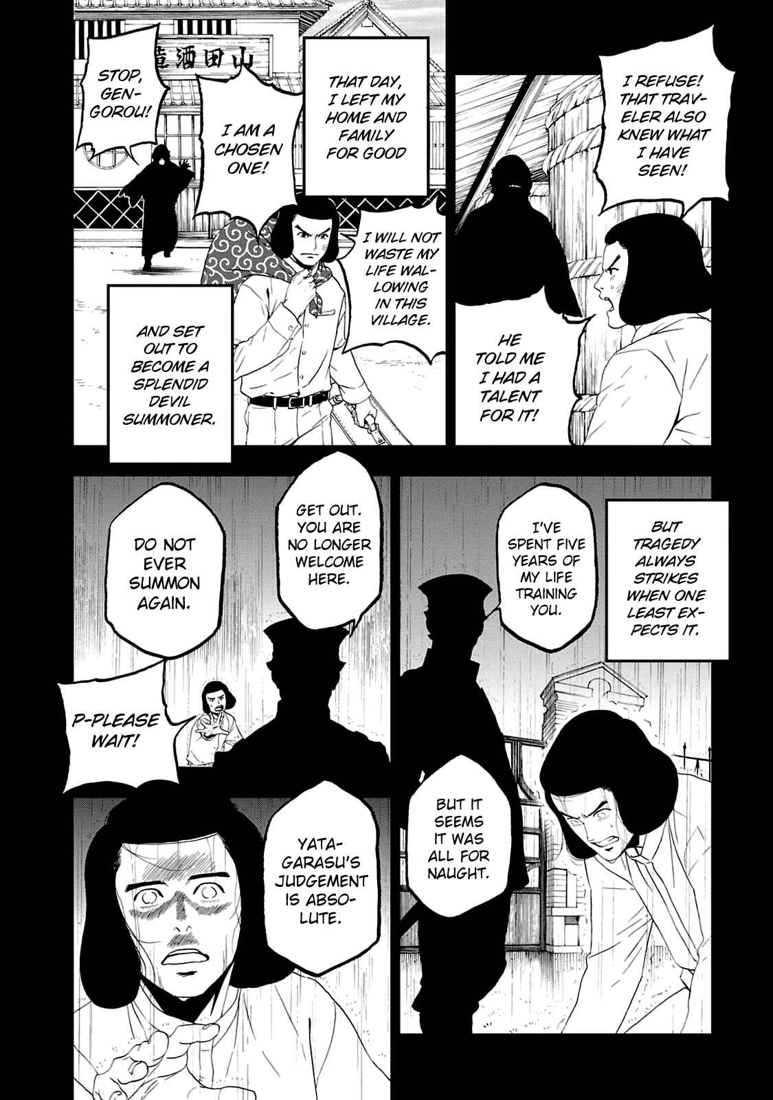 Page 9 Chapter 16 Shin Megami Tensei: Devil Summoner: Raidou Kuzunoha vs The Lone Marebito