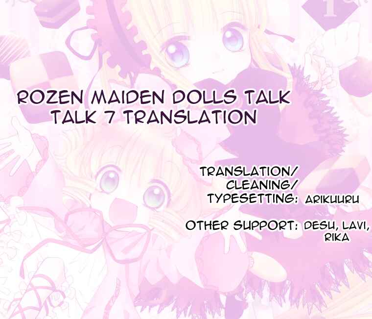 Page 8 Chapter 7 Rozen Maiden - Dolls Talk