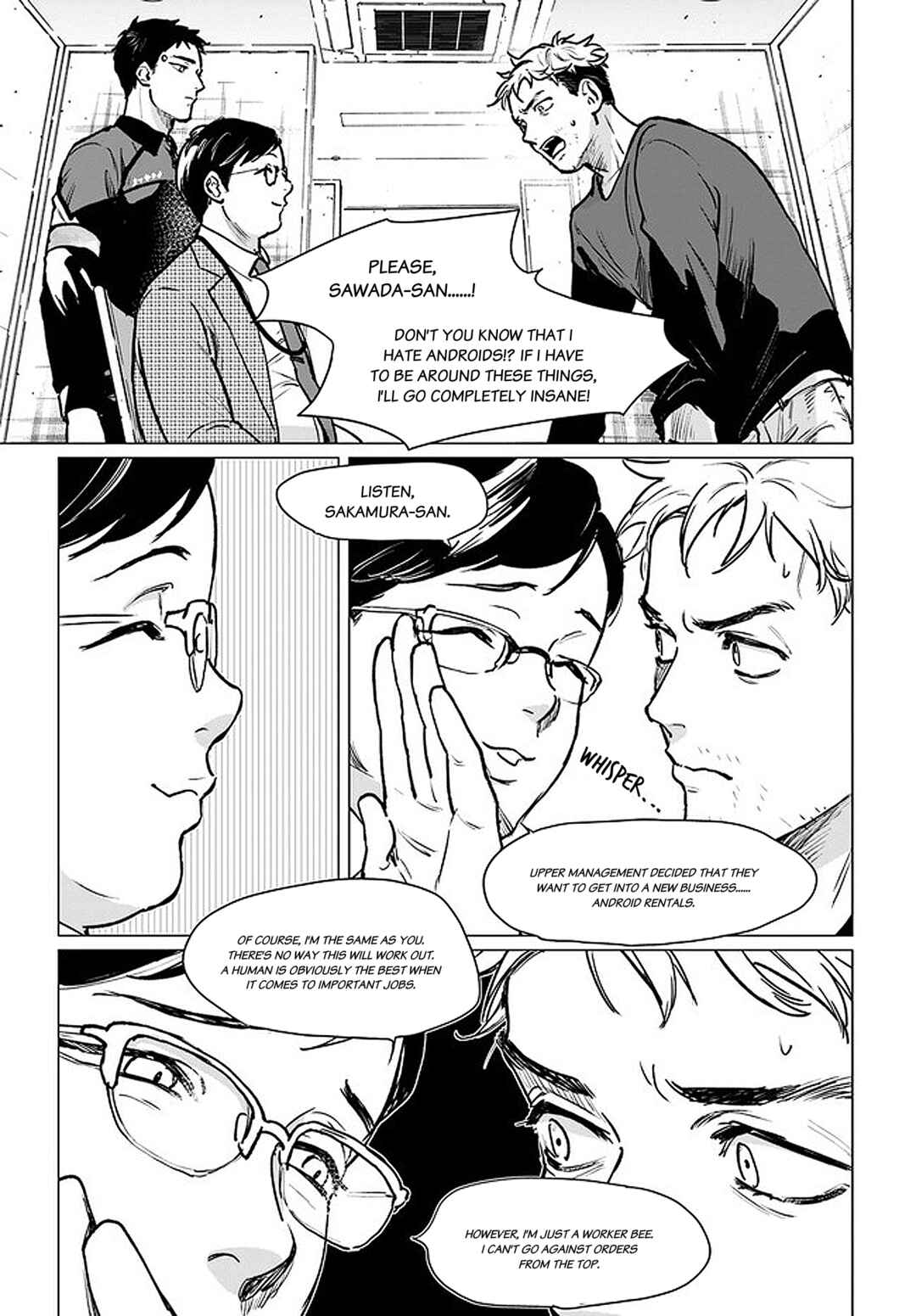 Page 15 Chapter 3.1 Detroit: Become Human - Tokyo Stories