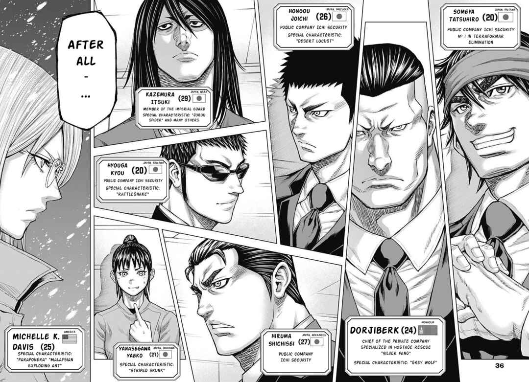Page 20 Chapter 238 Terra Formars