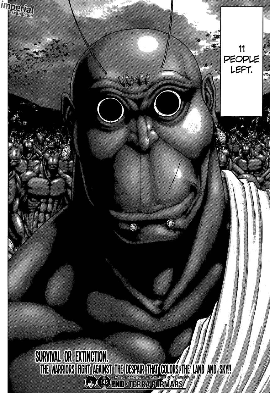 Page 17 Chapter 145 Terra Formars