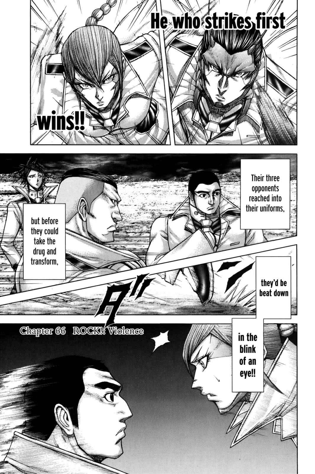 Page 1 Chapter 66 Terra Formars