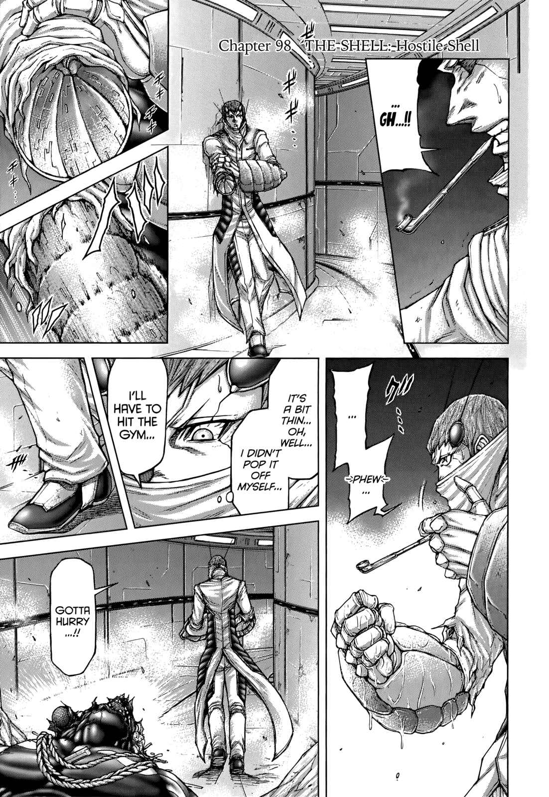 Page 1 Chapter 98 Terra Formars