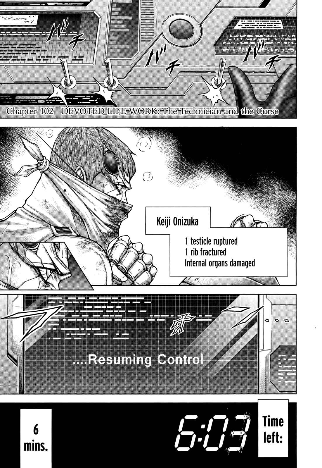 Page 1 Chapter 102 Terra Formars