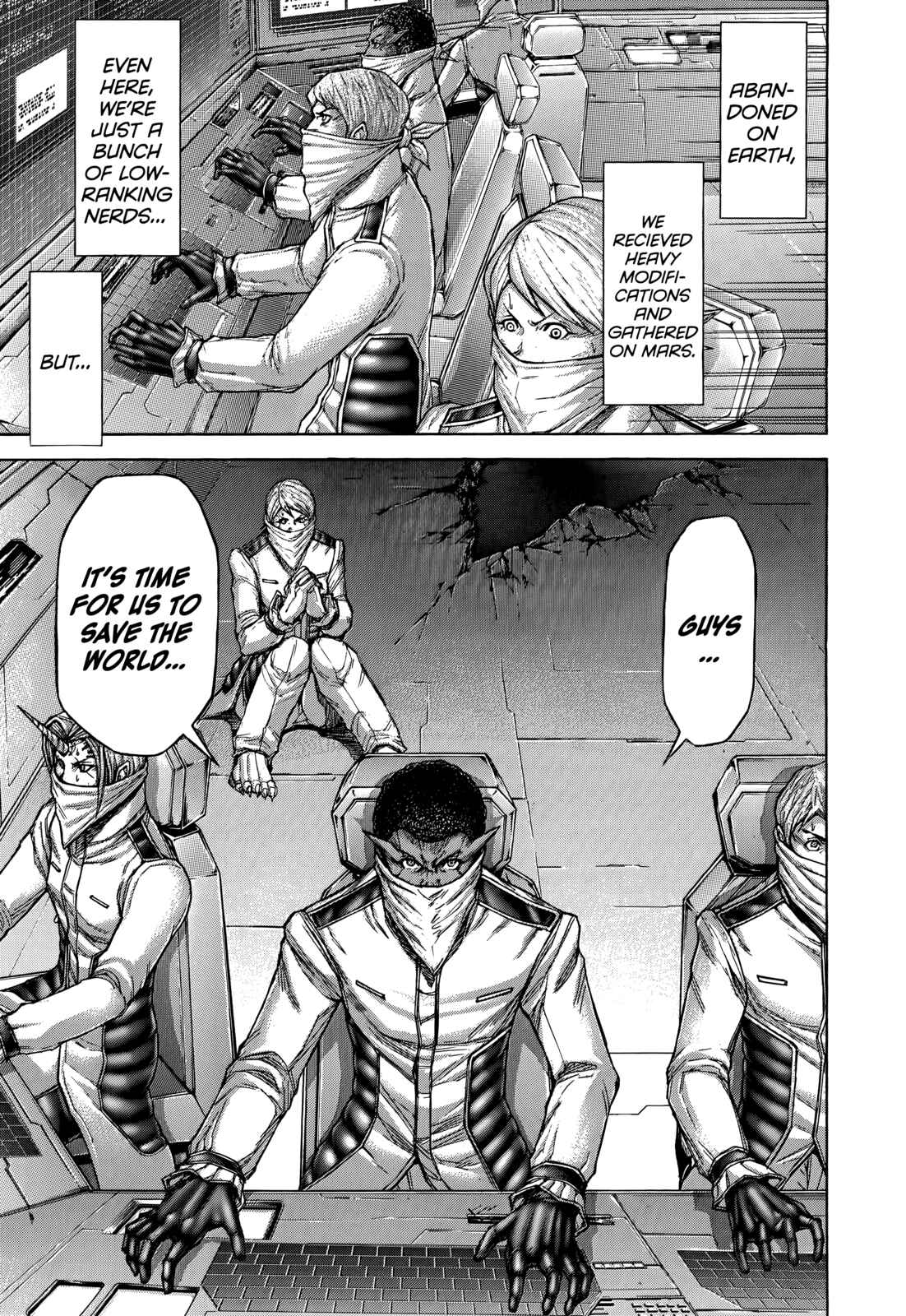 Page 13 Chapter 102 Terra Formars
