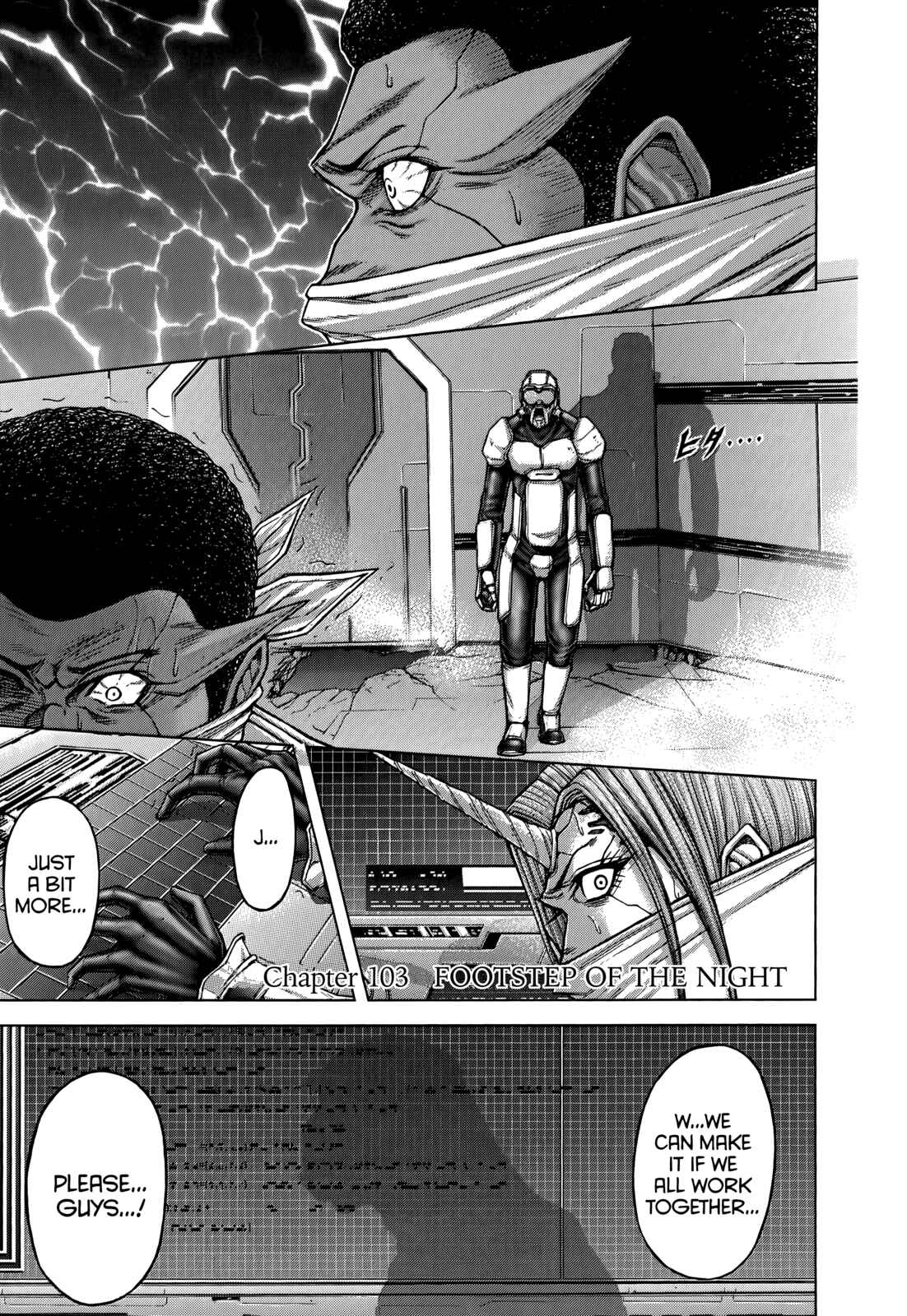 Page 1 Chapter 103 Terra Formars