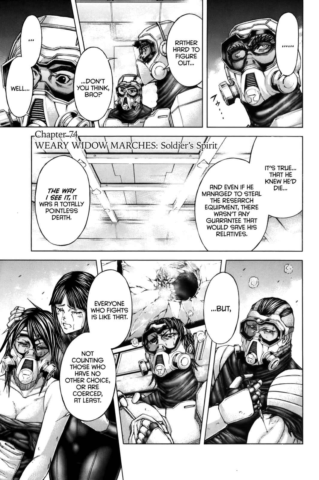 Page 1 Chapter 74 Terra Formars