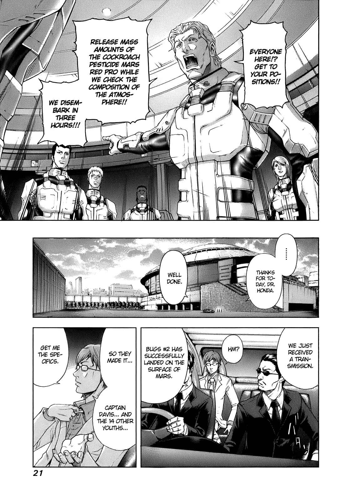 Page 23 Chapter 1 Terra Formars