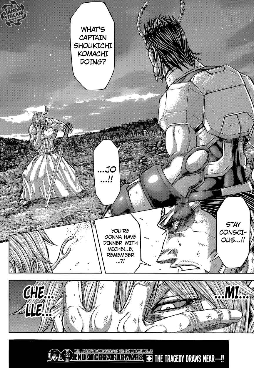 Page 18 Chapter 153 Terra Formars