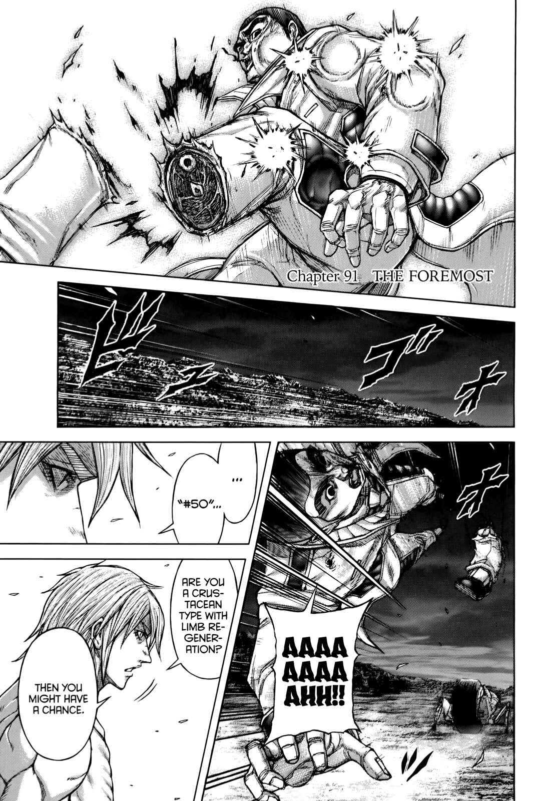 Page 1 Chapter 91 Terra Formars