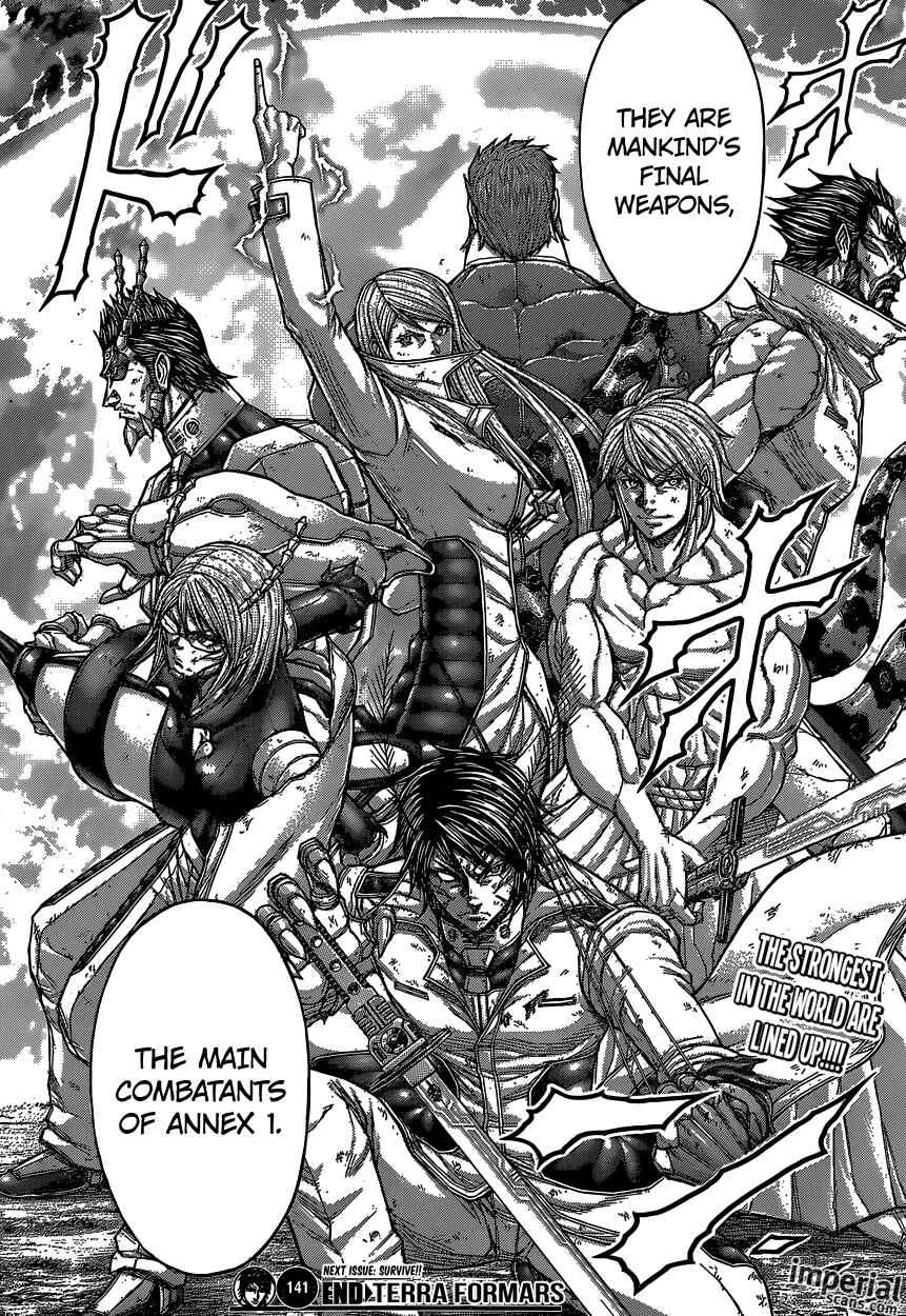 Page 17 Chapter 141 Terra Formars