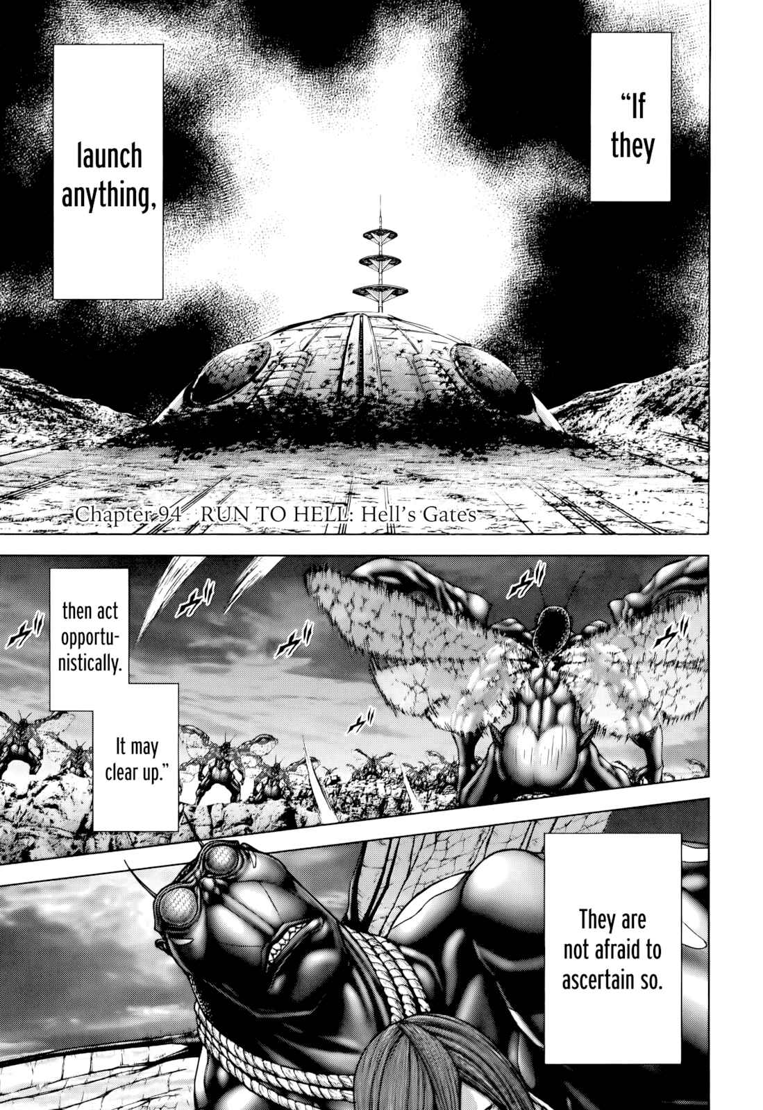 Page 1 Chapter 94 Terra Formars