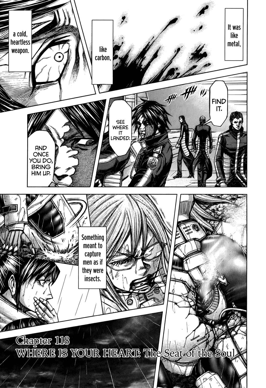 Page 1 Chapter 118 Terra Formars