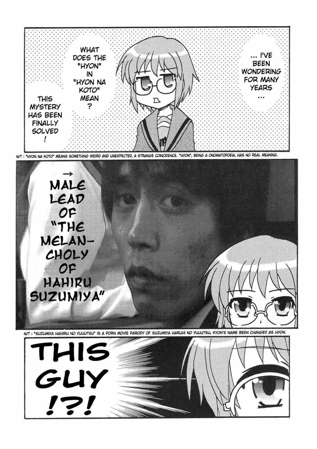 Page 5 Chapter Unknown_910c Suzumiya Haruhi no Yuutsu - AsaNaga Keikaku 2007 Nentou Houkokusho (Doujinshi)