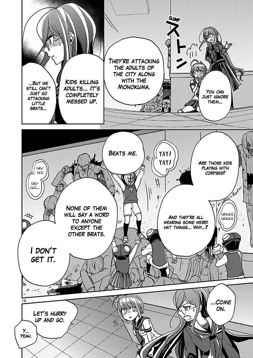 Page 16 Chapter 4 Zettai Zetsubou Shoujo - Danganronpa Another Episode