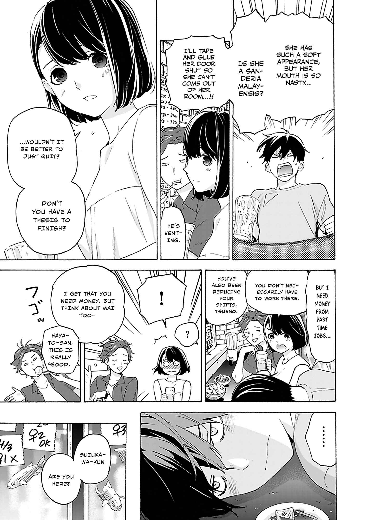 Page 7 Chapter 2 Josee, the Tiger and the Fish