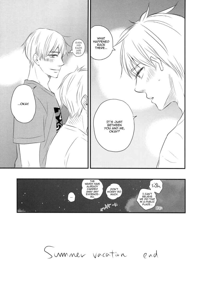 Page 32 Chapter Unknown_99a0 Kuroko no Basuke - Summer Vacation (Doujinshi)