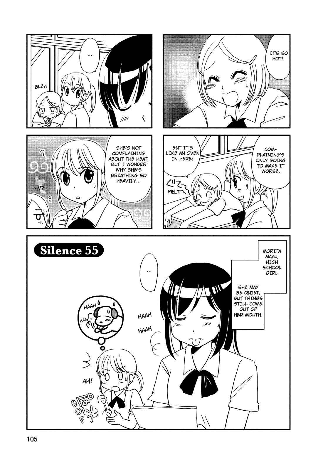 Page 1 Chapter 55 Morita-san wa Mukuchi