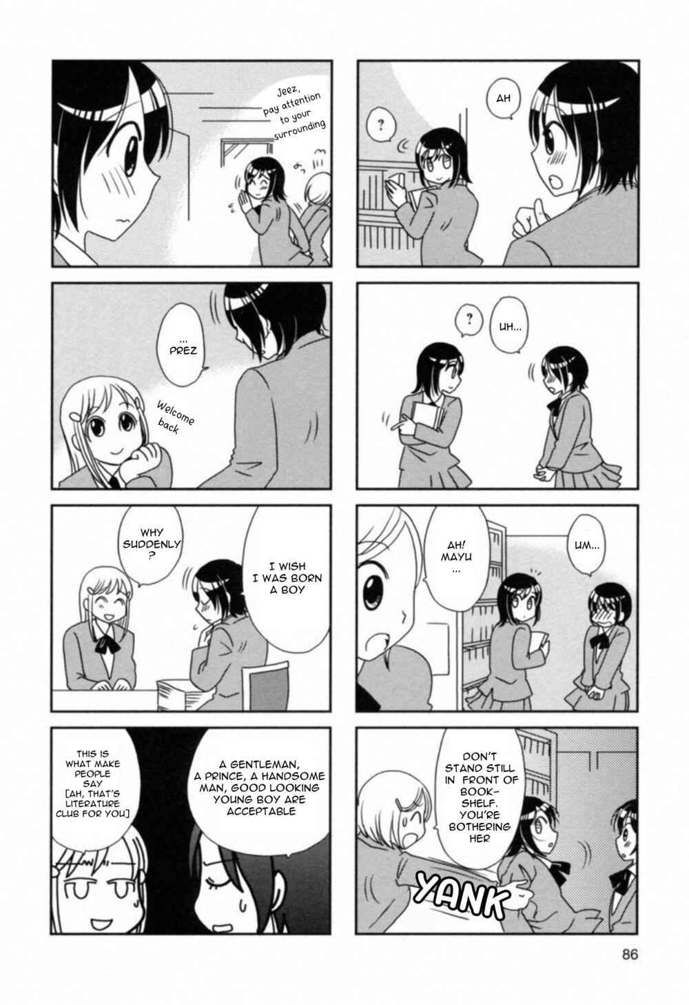 Page 6 Chapter 106 Morita-san wa Mukuchi