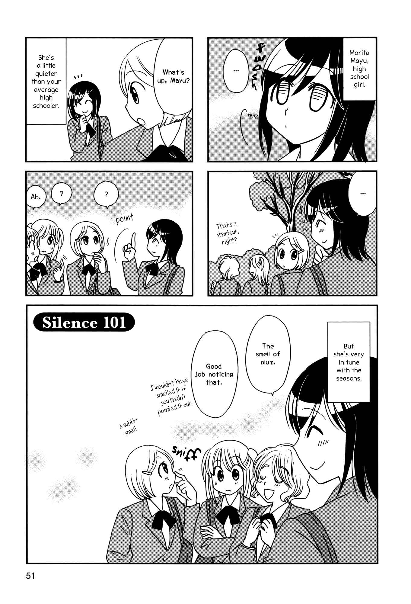 Page 1 Chapter 101 Morita-san wa Mukuchi