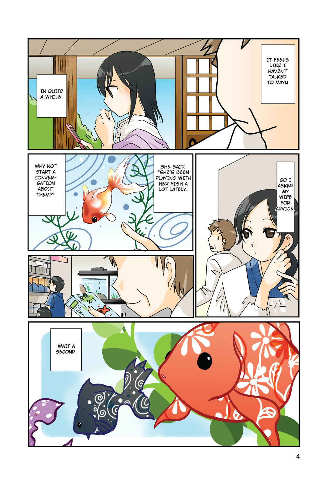 Page 4 Chapter 57 Morita-san wa Mukuchi