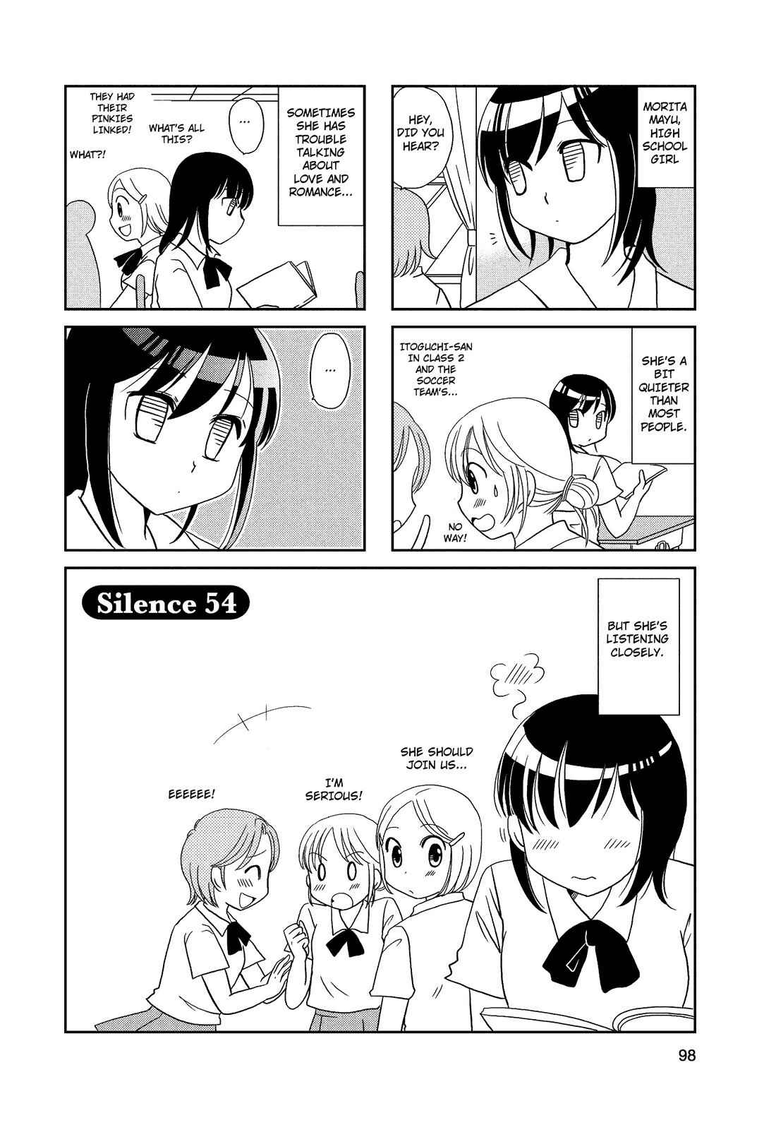 Page 1 Chapter 54 Morita-san wa Mukuchi