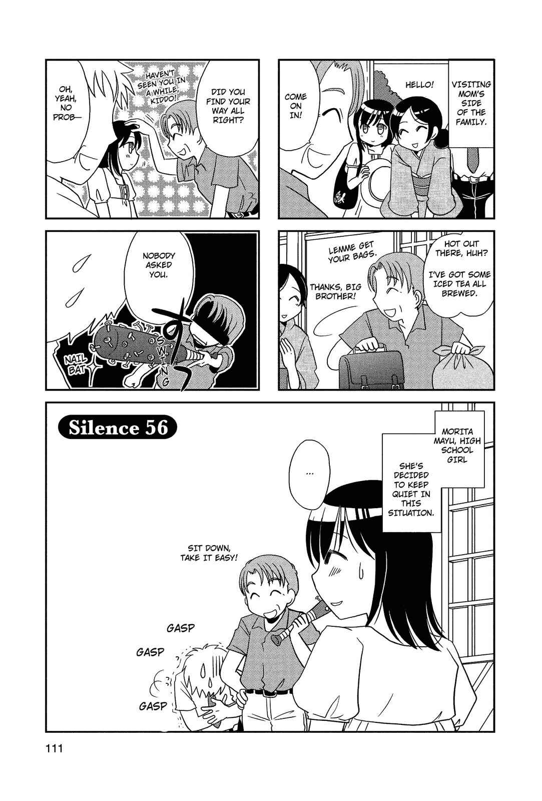 Page 1 Chapter 56 Morita-san wa Mukuchi