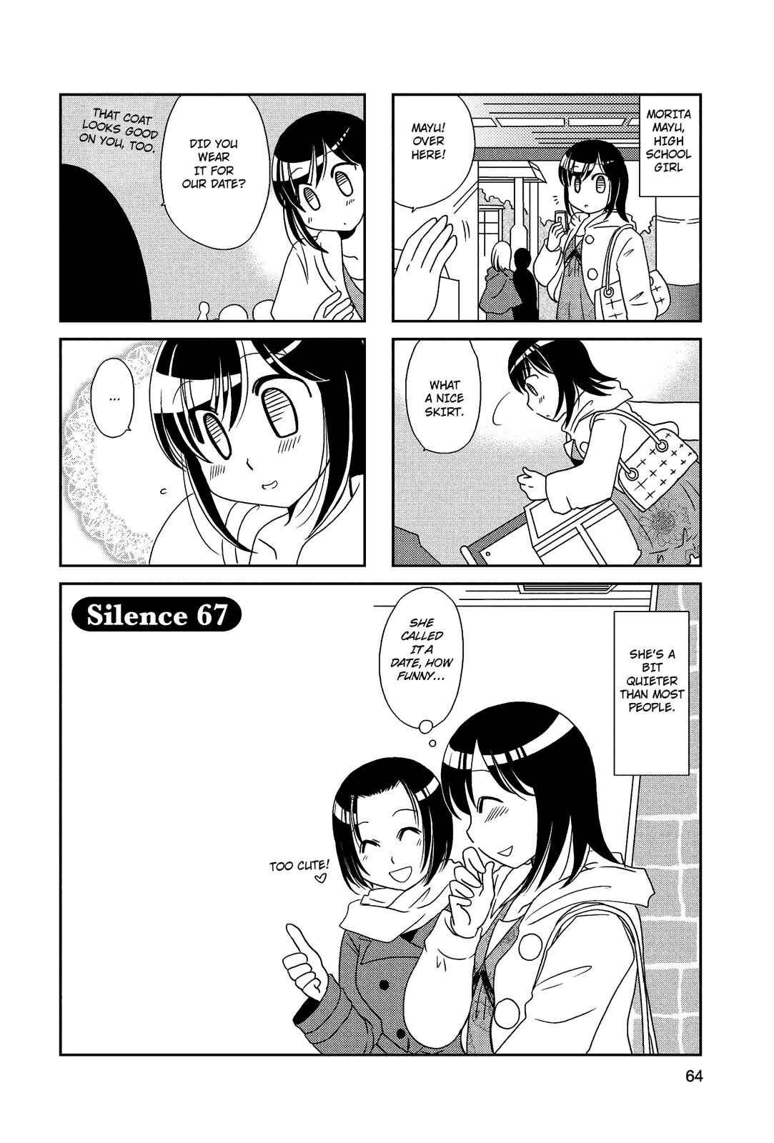 Page 1 Chapter 67 Morita-san wa Mukuchi