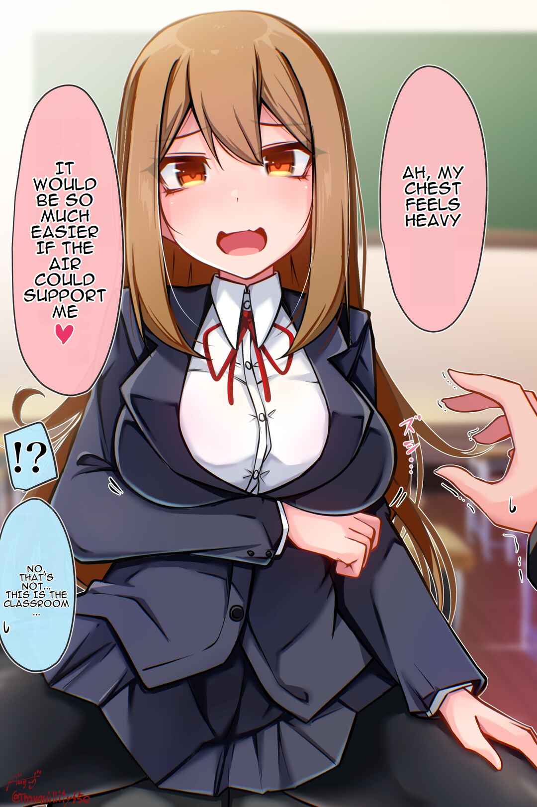 Page 1 Chapter 23.1 Class no Gal ni Kuuki Atsukai Sareteimasu