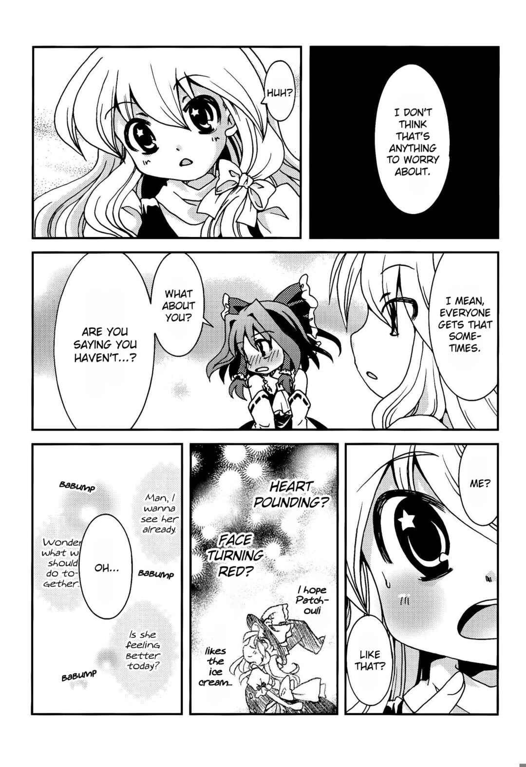 Page 8 Chapter Unknown_1067 Touhou - Koi no Jumon wa Mada Shiranai (Doujinshi)