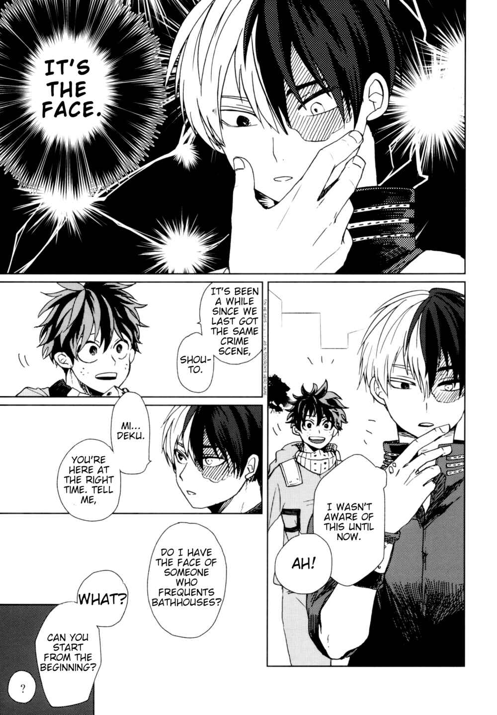 Page 14 Chapter Unknown_5d6f Boku no Hero Academia - Versus Mister Stoic (Doujinshi)
