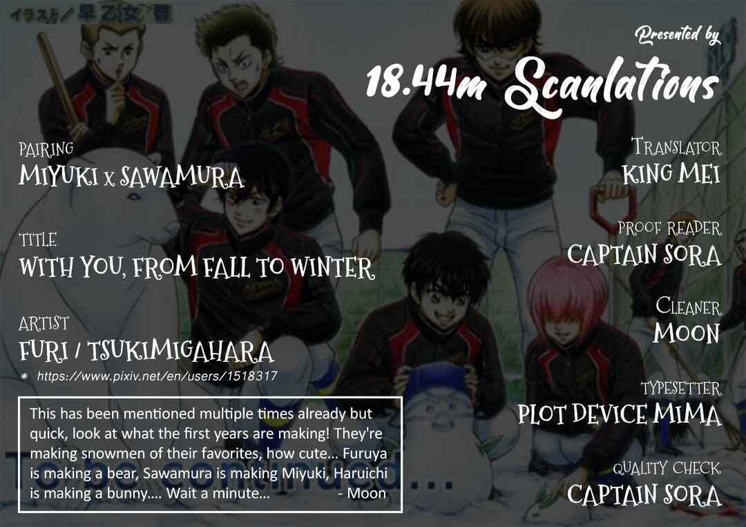 Page 1 Chapter Unknown_0a30 Ace of Diamond - With You Fall to Winter (Doujinshi)