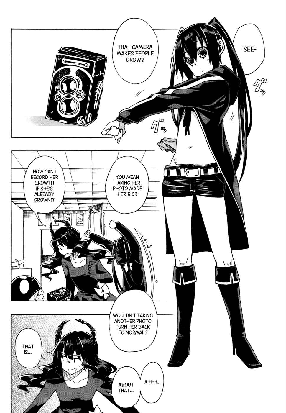 Page 4 Chapter 9 Black★Rock Shooter Chan