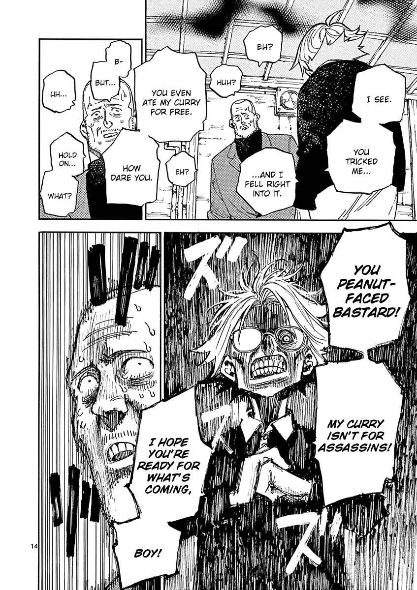 Page 14 Chapter 9 Koroshiya wa Kyou mo BBA o Korosenai.