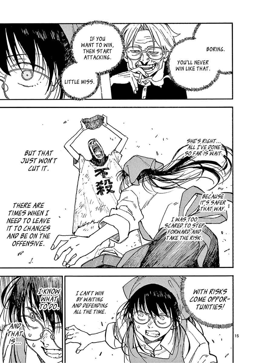 Page 18 Chapter 17 Koroshiya wa Kyou mo BBA o Korosenai.